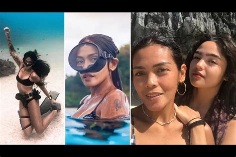 Meet Andrea Brillantes’ champion freediver mom Belle .